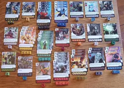 Dice Masters Lot: 134 Justice League & Uncanny X-Men Cards (10R/1SR) & 116 Die - Image 2