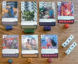 Dice Masters Lot: 134 Justice League & Uncanny X-Men Cards (10R/1SR) & 116 Die - Image 3