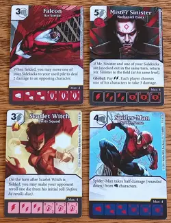 Dice Masters Lot: 134 Justice League & Uncanny X-Men Cards (10R/1SR) & 116 Die - Image 5