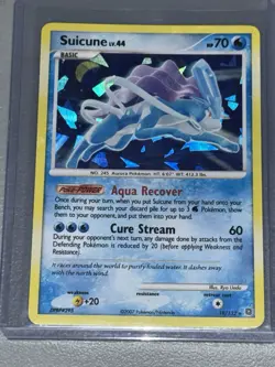Pokemon TCG Suicune Secret Wonders 19/132 Cracked Ice Holo Rare Card - Image 1