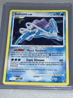 Pokemon TCG Suicune Secret Wonders 19/132 Cracked Ice Holo Rare Card - Image 2