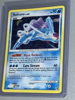 Pokemon TCG Suicune Secret Wonders 19/132 Cracked Ice Holo Rare Card - Image 3