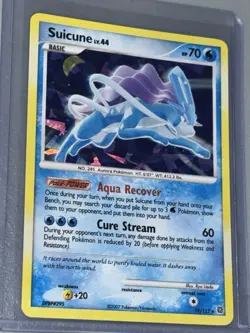 Pokemon TCG Suicune Secret Wonders 19/132 Cracked Ice Holo Rare Card - Image 4