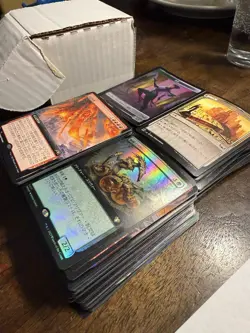 MTG mythic and Rare Foil/NF Lot- NM - 151 EA- $276 value. Full card list inside - Image 2