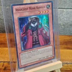 STBL-EN036 Anarchist Monk Ranshin Super Rare 1st Edition LP Yu-Gi-Oh! Card - Image 1