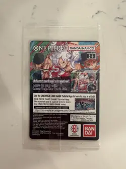 One Piece Monkey D Luffy US Voyage College Basketball Promo Card (Mint - Sealed) - Image 2