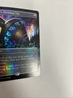 Sensei’s Divining Top Borderless Foil Card #398 MTG MP - Image 2