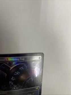 Sensei’s Divining Top Borderless Foil Card #398 MTG MP - Image 3