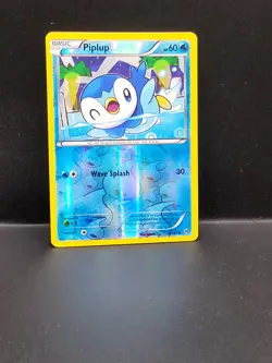 Pokemon TCG Piplup Reverse Holo Card 36/162 XY Breakthrough - Image 3