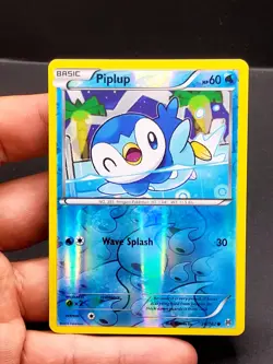 Pokemon TCG Piplup Reverse Holo Card 36/162 XY Breakthrough - Image 4