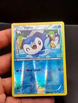 Pokemon TCG Piplup Reverse Holo Card 36/162 XY Breakthrough - Image 5