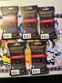 Magic the Gathering: Strixhaven School of Mages 15-Card Draft Booster Lot Of 5 - Image 2