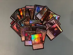 FOIL Token Cards - Lot of 50 From Random Sets - NM/LP - Free Shipping - Image 1