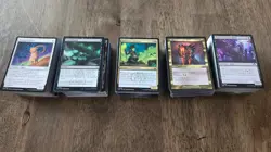 MTG Magic the Gathering Collection Lot NM 1100 C/U with 100 Foils #1 - Image 2