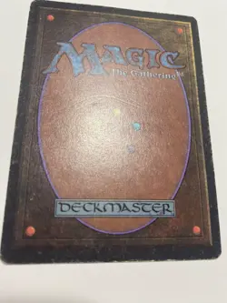 MTG Beta LIGHTNING BOLT Signed CHRISTOPHER RUSH AUTO - Image 3