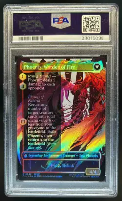 2025 Magic Final Fantasy Joshua Phoenix's Dominant Surge Foil Rare #0542 PSA 10 - Image 2