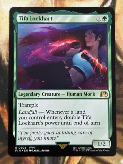 Tifa Lockhart #206 (Regular) Rare MTG Final Fantasy English - NM 🔥 - Image 1