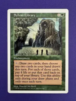 MTG Sylvan Library Fifth Edition - Regular Rare - Image 1