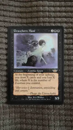 Magic: the Gathering / MtG Graveborn Muse x1 Legions - Image 1