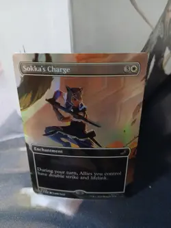 Sokka's Charge (Borderless) Avatar: The Last Airbender: Eternal-Legal Foil - Image 1