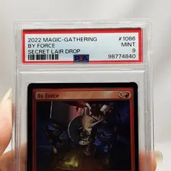 MTG - Secret Lair - By Force - Graded PSA 9 - Image 4