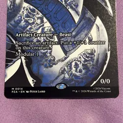 Arcbound Ravager (Borderless) 0014 PZA Ninja Turtles TMNT MTG NM - In Hand - Image 2