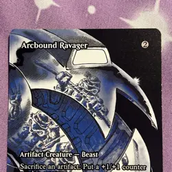 Arcbound Ravager (Borderless) 0014 PZA Ninja Turtles TMNT MTG NM - In Hand - Image 4