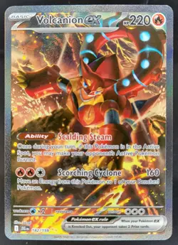 2025 Pokemon Journey Together Volcanion ex Special Illustration Rare #182/159 SO - Image 1