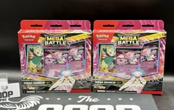 (2) Pokemon TCG Mega Battle Deck Mega Diancie EX MELOETTA IR PROMO NEW SEALED - Image 1