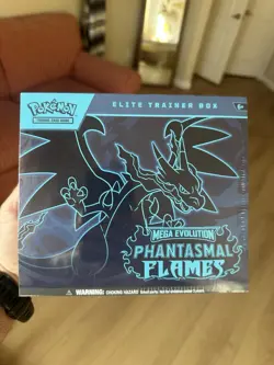 Pokemon TCG: Mega Evolution Phantasmal Flames ETB Elite Trainer Box [NEW] 🔥 - Image 1