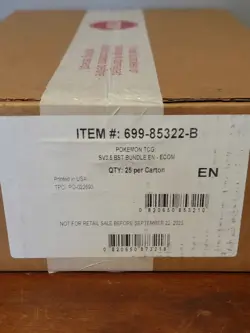 SEALED Pokemon 151 Booster Bundle 25 Box Case 6 Packs - Image 1