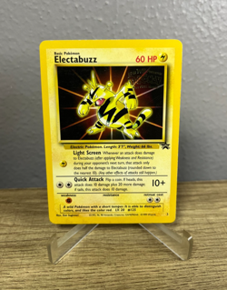 Vintage - Pokemon Card - Electabuzz Movie Promo WOTC 2 Black Star Promo - LP - Image 1