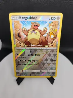Pokemon TCG Kangaskhan 163/236 Sun & Moon Unified Minds Holo Rare NM - Image 2