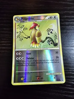 Pidgeotto 48/95 Call of Legends Uncommon Reverse Holo Pokemon Card - LP - Image 1