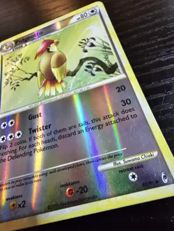 Pidgeotto 48/95 Call of Legends Uncommon Reverse Holo Pokemon Card - LP - Image 2