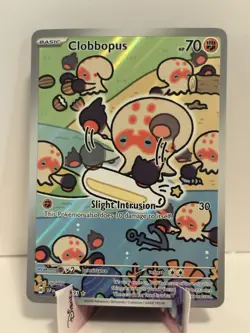 Pokemon TCG Clobbopus 207/191 Surging Sparks Illustration Rare Full Art - Image 1