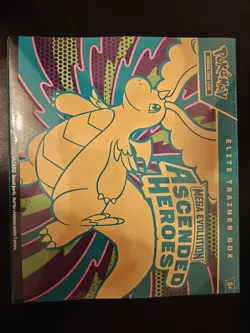 Pokemon TCG Mega Evolution Ascended Heroes Elite Trainer Box Booster Promo 2025 - Image 1