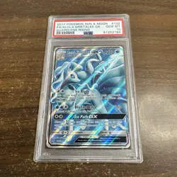 Pokemon Alolan Ninetales GX Guardians Rising Full Art #132 PSA 10 Gem Mint - Image 1