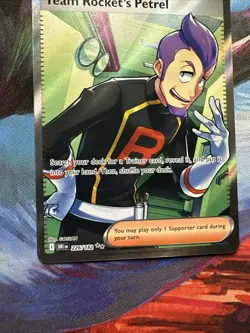 Team Rocket’s Petrel Full Art 226/182 Pokemon Destined Rivals - 226/182 - Image 4