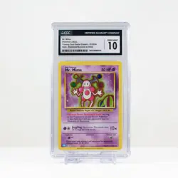 2023 Pokemon Mr. Mime Holo #013 Blastoise/Suicune ex Deck - CGC 10 - Image 2