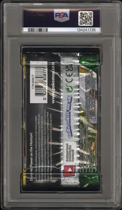 Pokemon Evolving Skies Rayquaza Art Authentic Graded Sealed Booster Pack PSA 8 - Image 2