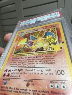 Pokemon Charizard 4/102 Celebrations Classic Collection Holo PSA 10 2021 - Image 3