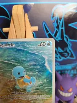 Squirtle 170/165 Illustration Rare IR SV 151 Pokemon TCG - English - Image 3