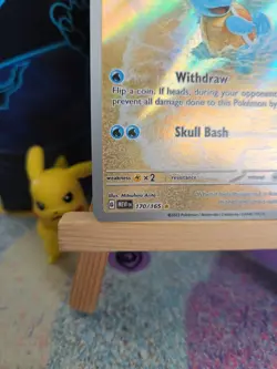 Squirtle 170/165 Illustration Rare IR SV 151 Pokemon TCG - English - Image 5