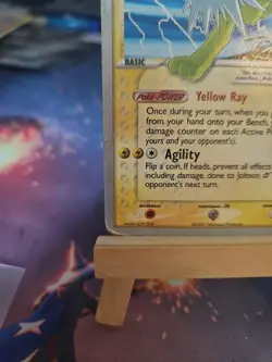 Pokemon Jolteon Gold Star EX Power Keepers 101/108 2007 World Championships HP - Image 5