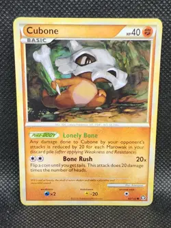 Pokemon Cubone Triumphant 60/102 Excellent Condition - Image 1