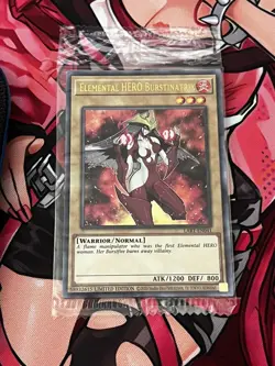 YUGIOH Elemental Hero Burstinatrix LART-EN041 Ultra Rare LOST ART NM SEALED USA - Image 1