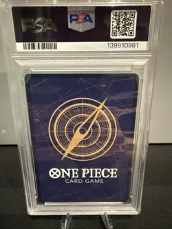 2025 One Piece CCG Legacy of the Master Jewelry Bonney Manga OP12-118 PSA 10 - Image 2