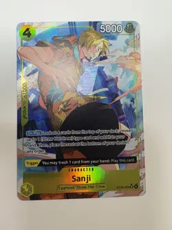 One Piece TCG Sanji ST29-004 Full Art Starter Deck 29 Egghead - Image 1