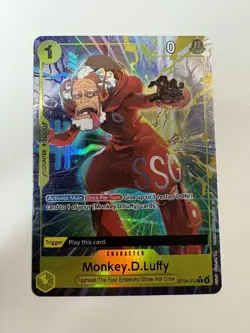 Monkey.D.Luffy ST29-012 Alt Art Start Deck Egghead One Piece TCG English (B) - Image 1